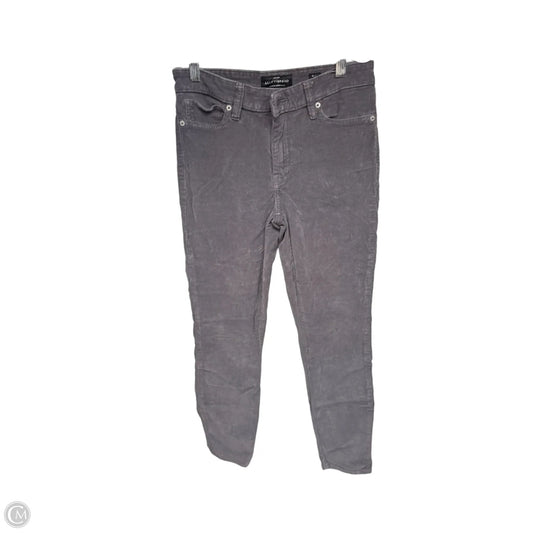 Pants Corduroy By Lucky Brand In Grey, Size: 4