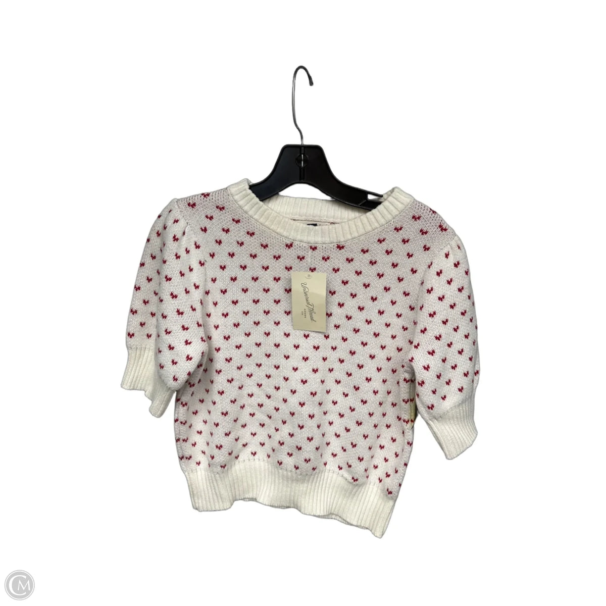 Sweater By Universal Thread In Red & White, Size: S