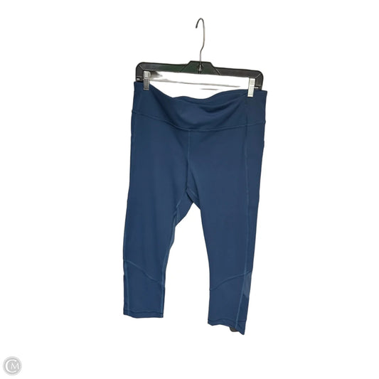 Athletic Leggings By Lululemon In Teal, Size: 10