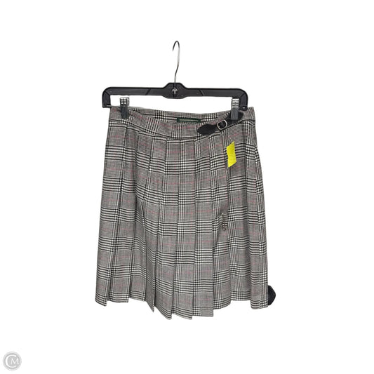 Skirt Midi By J Mclaughlin In Plaid Pattern, Size: 12