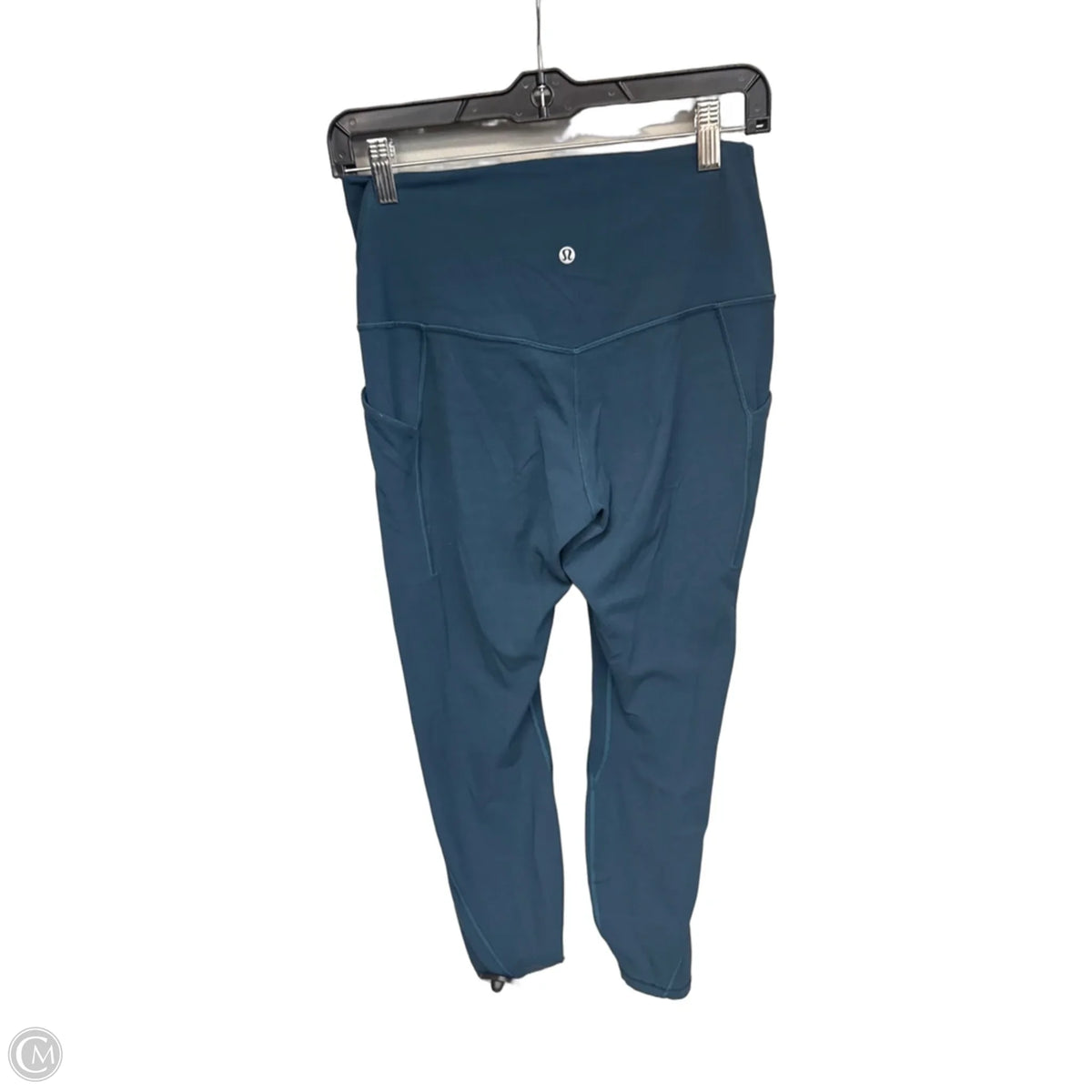 Athletic Leggings By Lululemon In Teal, Size: 8
