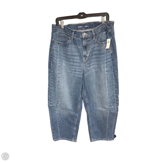 Jeans Wide Leg By Old Navy In Blue Denim, Size: 12