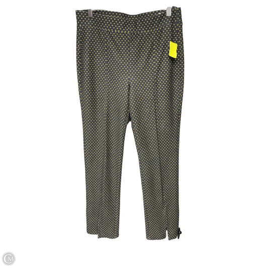 Pants Lounge By Michael By Michael Kors In Blue & Yellow, Size: M