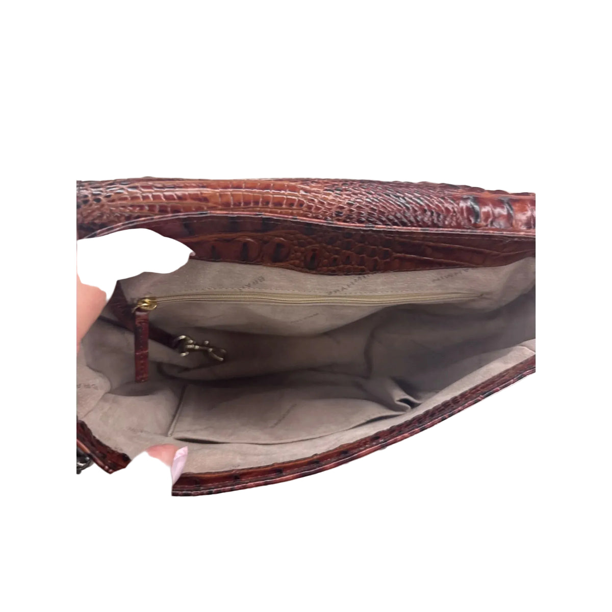 Crossbody Designer By Brahmin, Size: Medium