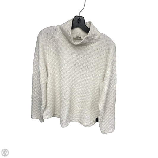 Top Long Sleeve By J. Crew In Cream, Size: Xl