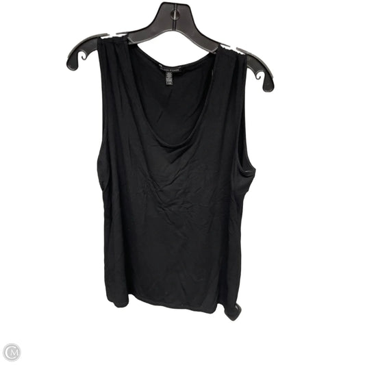 Top Sleeveless By Eileen Fisher In Black, Size: L