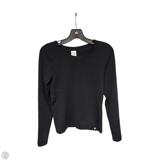 Top Long Sleeve By Athleta In Black, Size: M