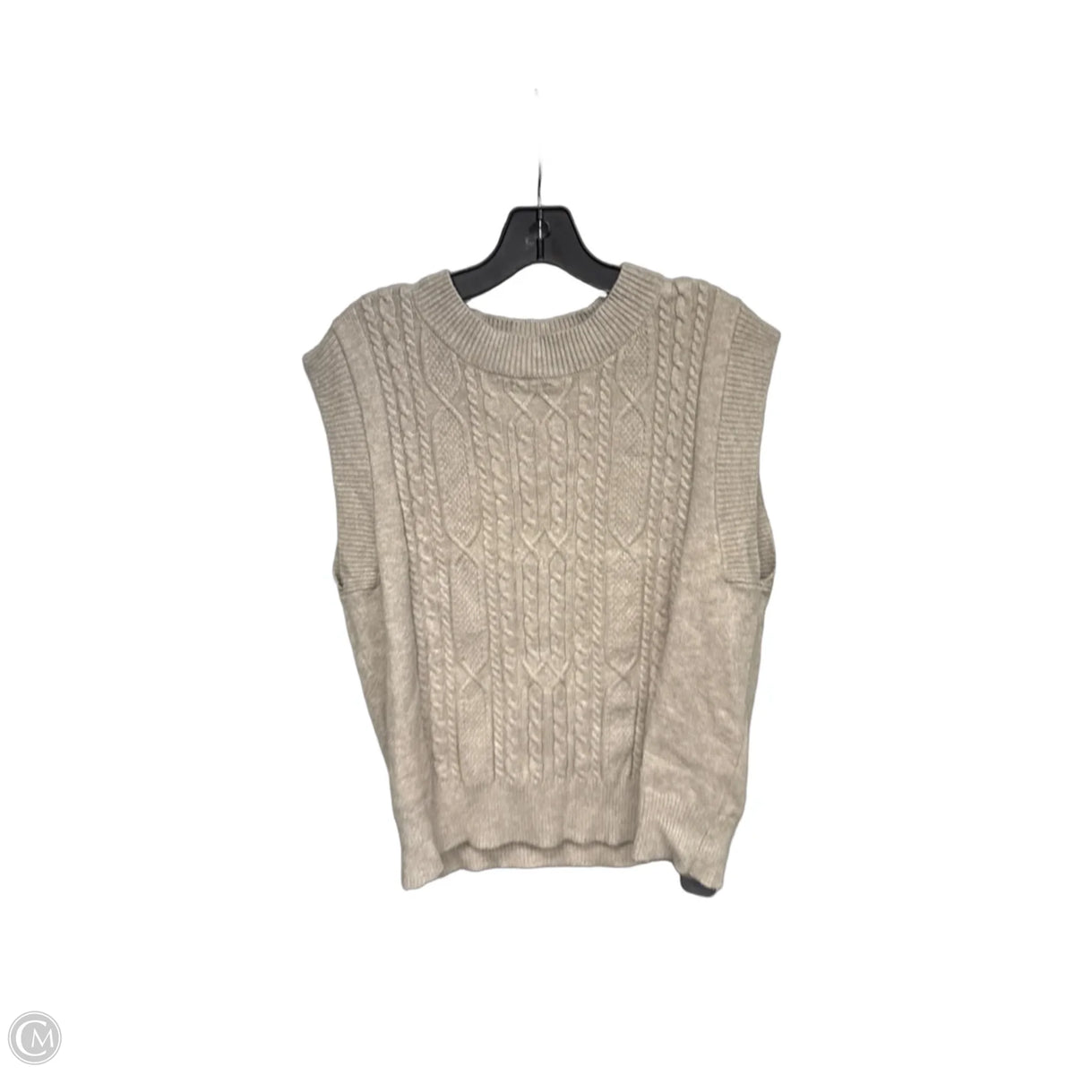 Sweater By Evolution In Beige, Size: L