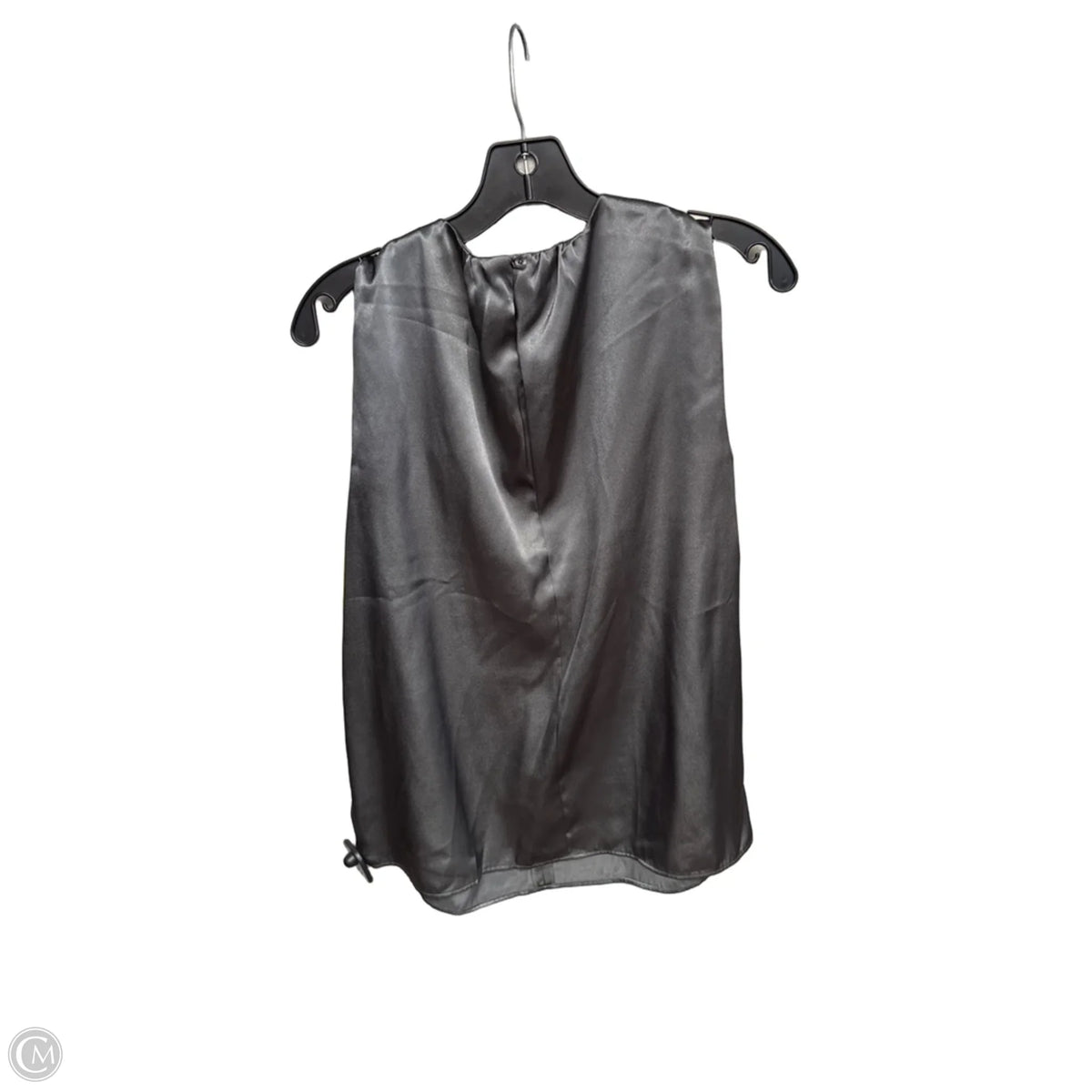 Top Sleeveless By Calvin Klein In Grey, Size: M