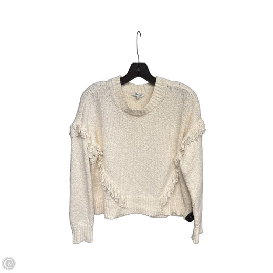 Sweater By Madewell In Cream, Size: S