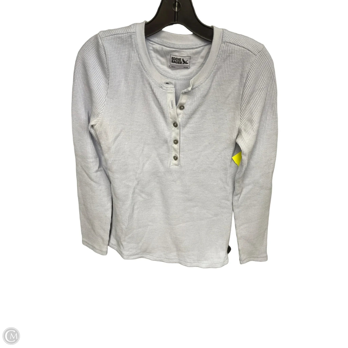Top Long Sleeve By Eddie Bauer In Blue, Size: S
