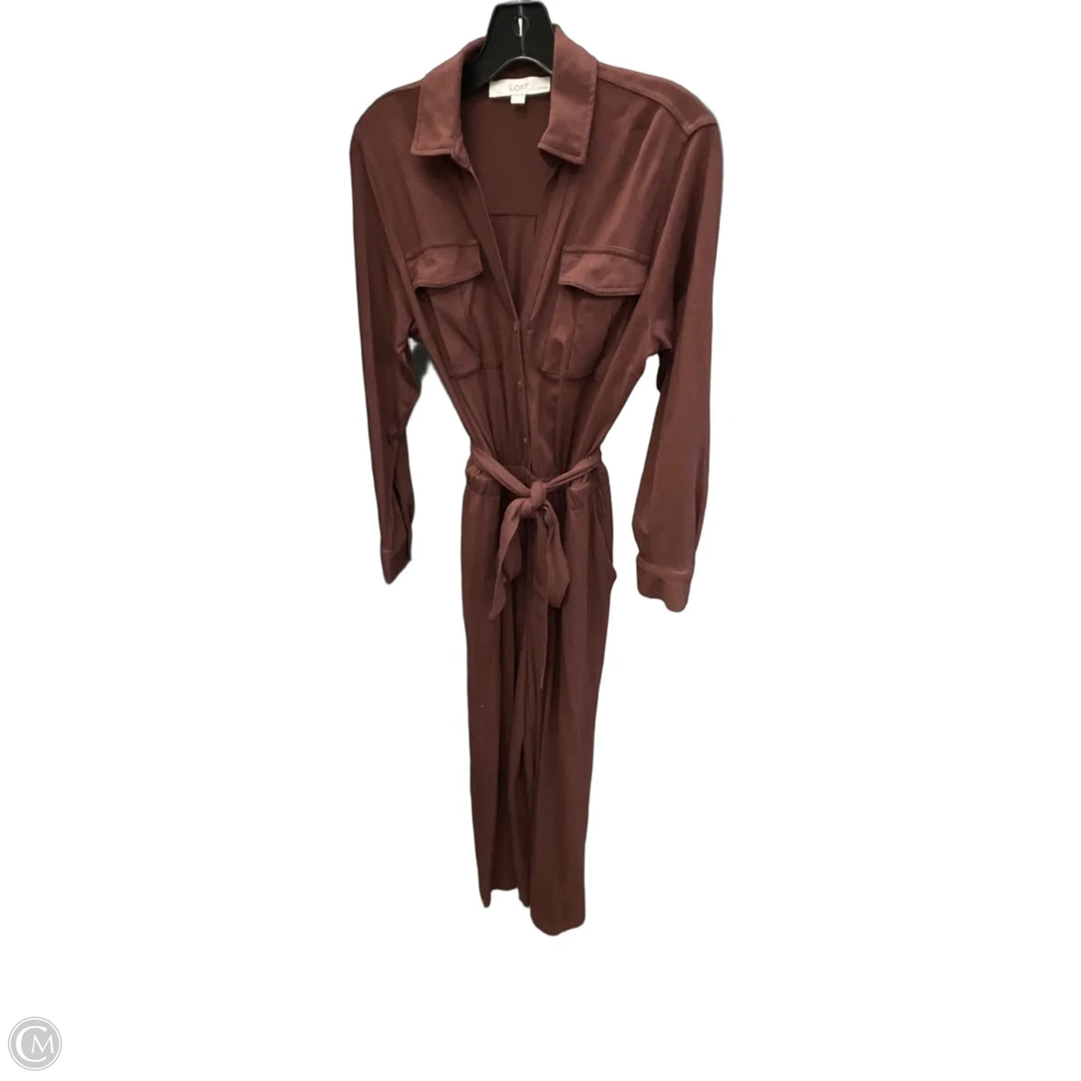 Jumpsuit By Loft In Brown, Size: Sp