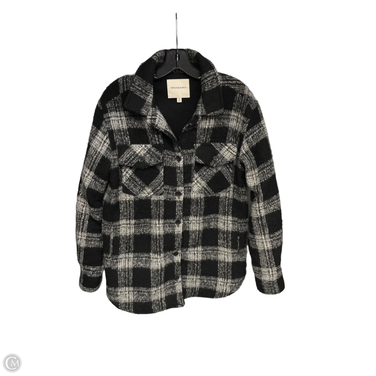 Coat Other By Thread And Supply In Plaid Pattern, Size: S