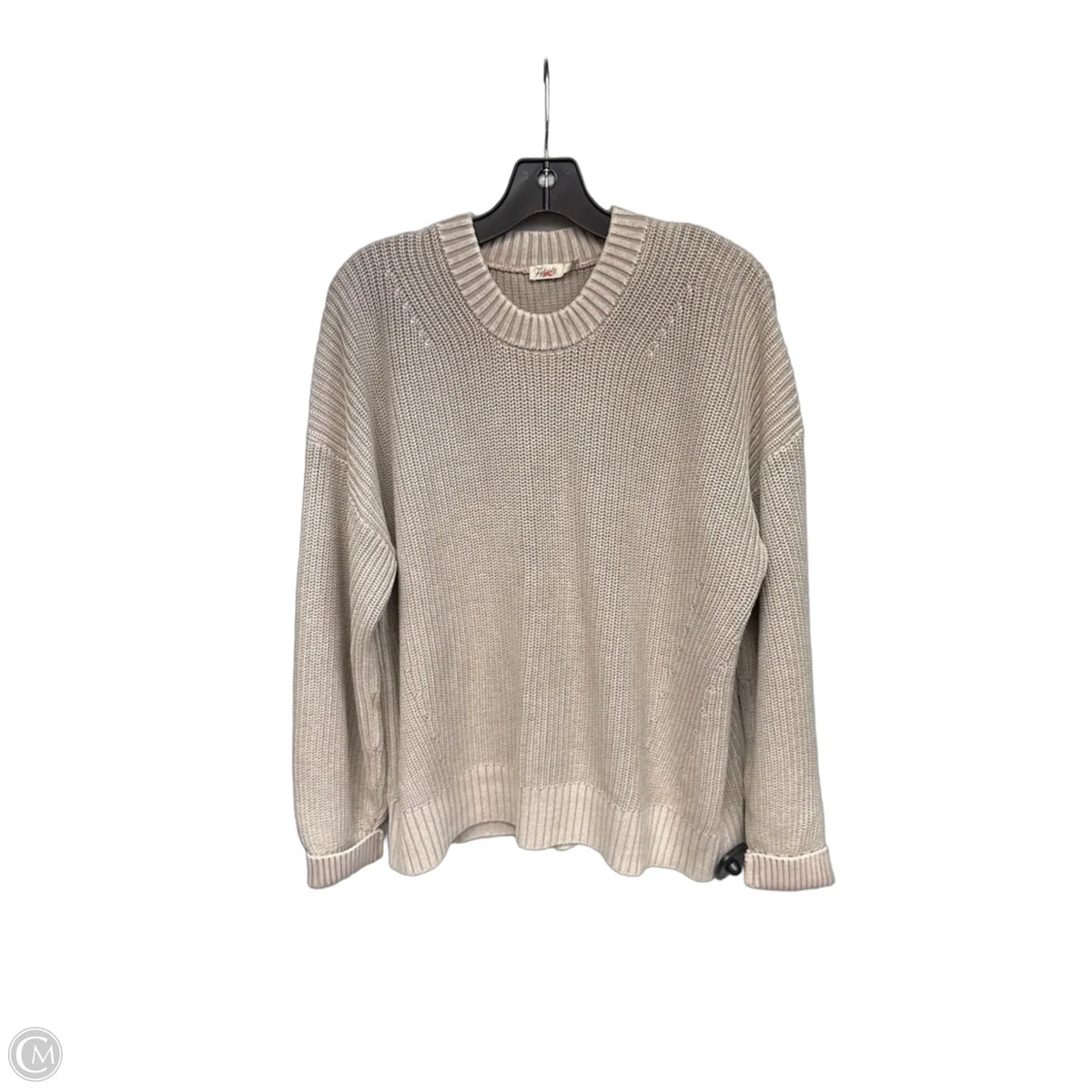 Sweater By Faherty In Beige, Size: L