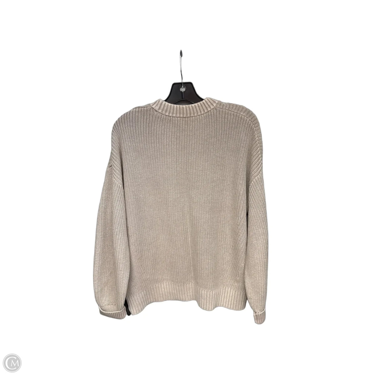 Sweater By Faherty In Beige, Size: L