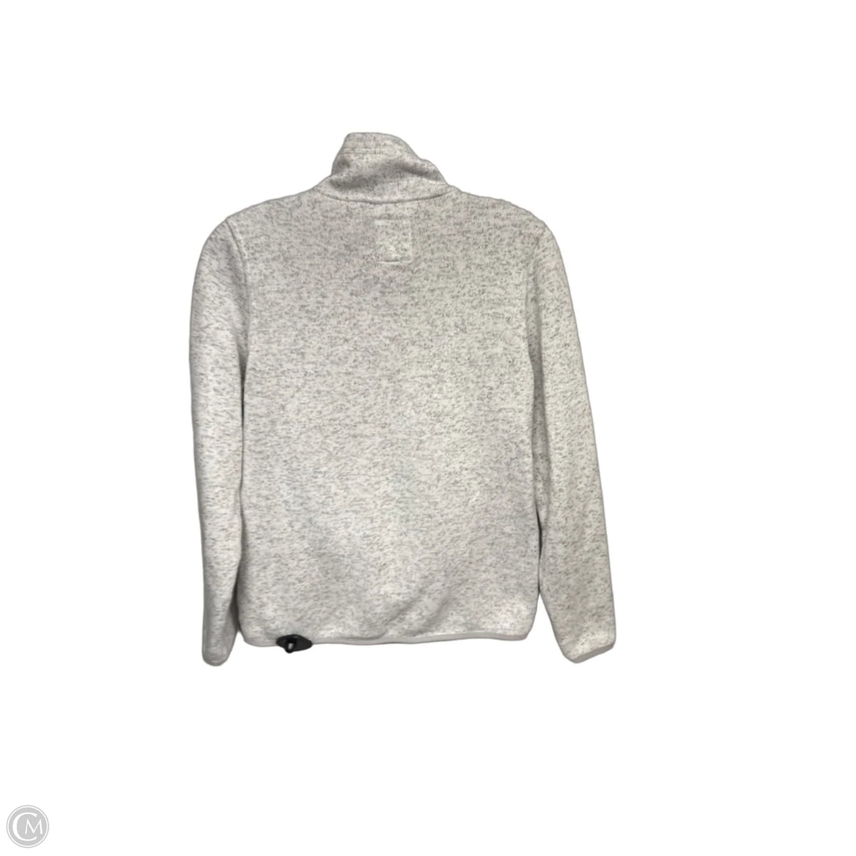 Jacket Fleece By Thread And Supply In Grey, Size: S