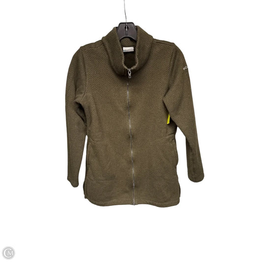 Athletic Jacket By Columbia In Green, Size: M