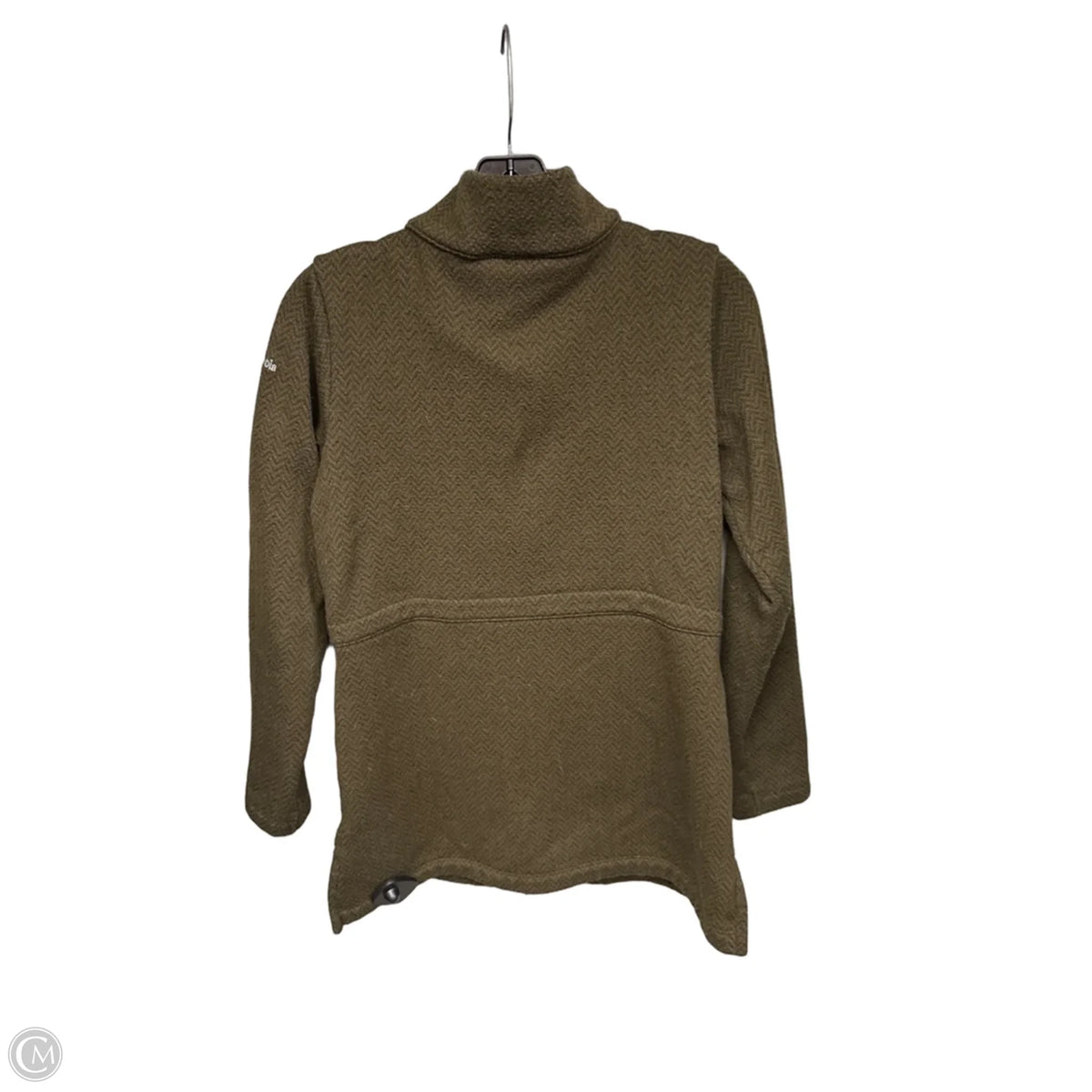 Athletic Jacket By Columbia In Green, Size: M
