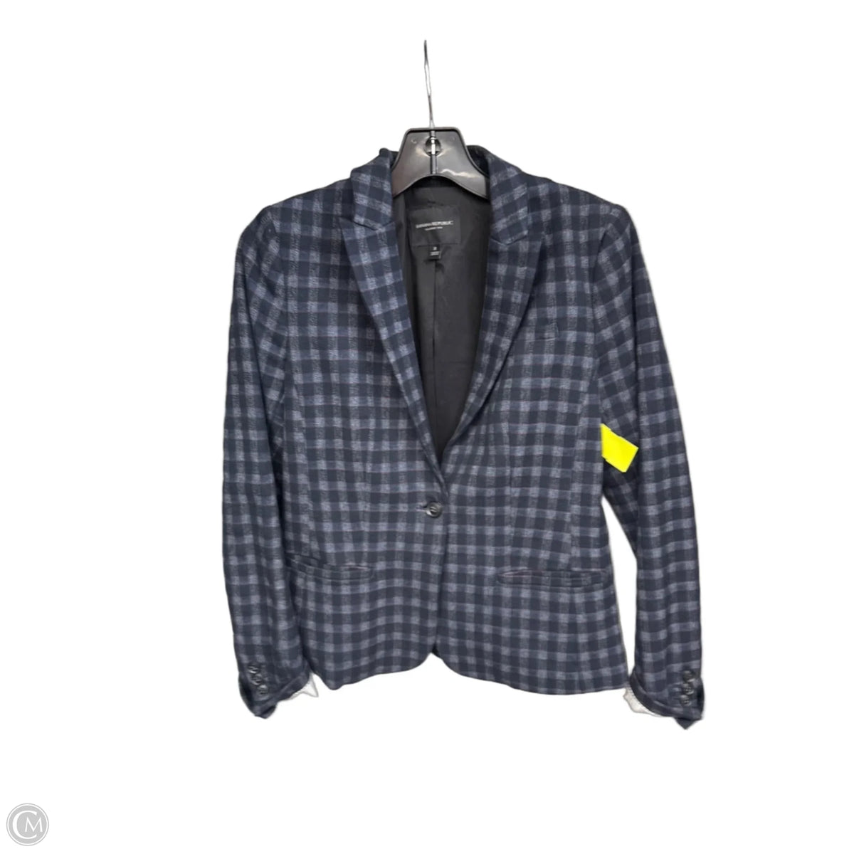 Blazer By Banana Republic In Plaid Pattern, Size: 2