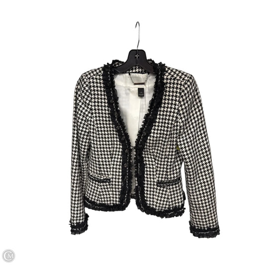 Blazer By White House Black Market In Black & White, Size: 0