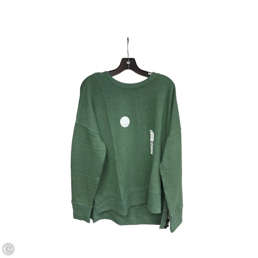 Sweatshirt Crewneck By Time And Tru In Green, Size: Xl