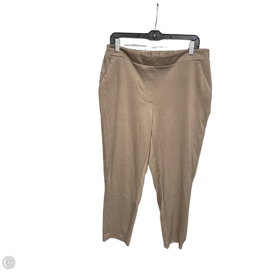 Pants Dress By Nine West In Tan, Size: L