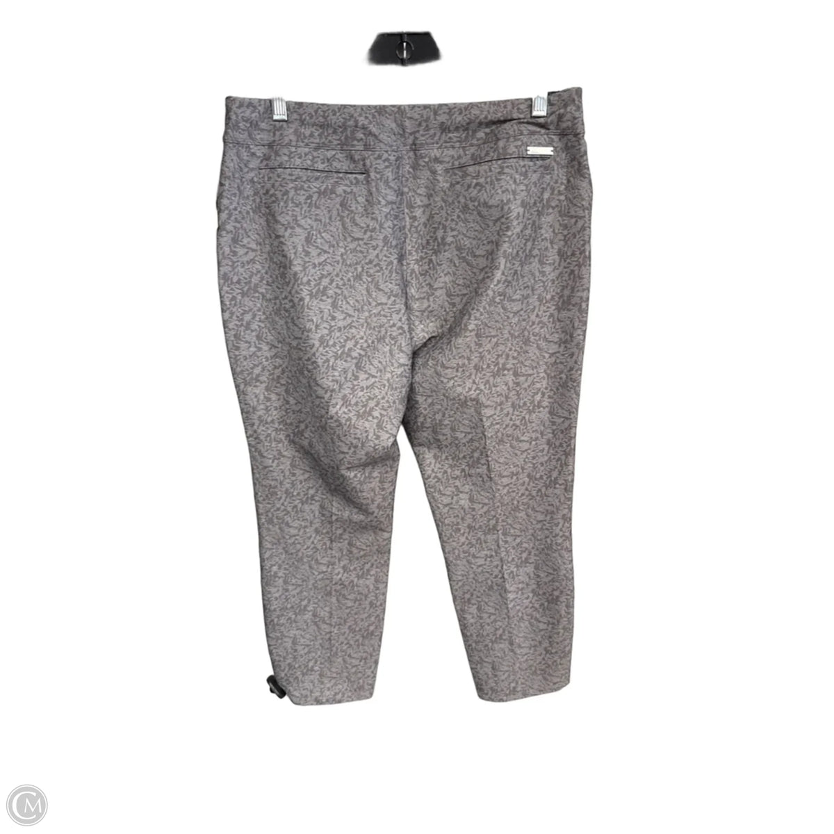 Athletic Pants By Adidas In Grey & Purple, Size: M