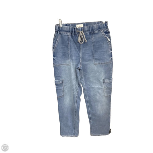 Jeans Wide Leg By M Jeans In Blue Denim, Size: S