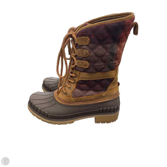 Boots Snow By Kamik In Brown & Purple, Size: 8