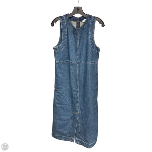 Dress Casual Maxi By Banana Republic In Blue Denim, Size: S