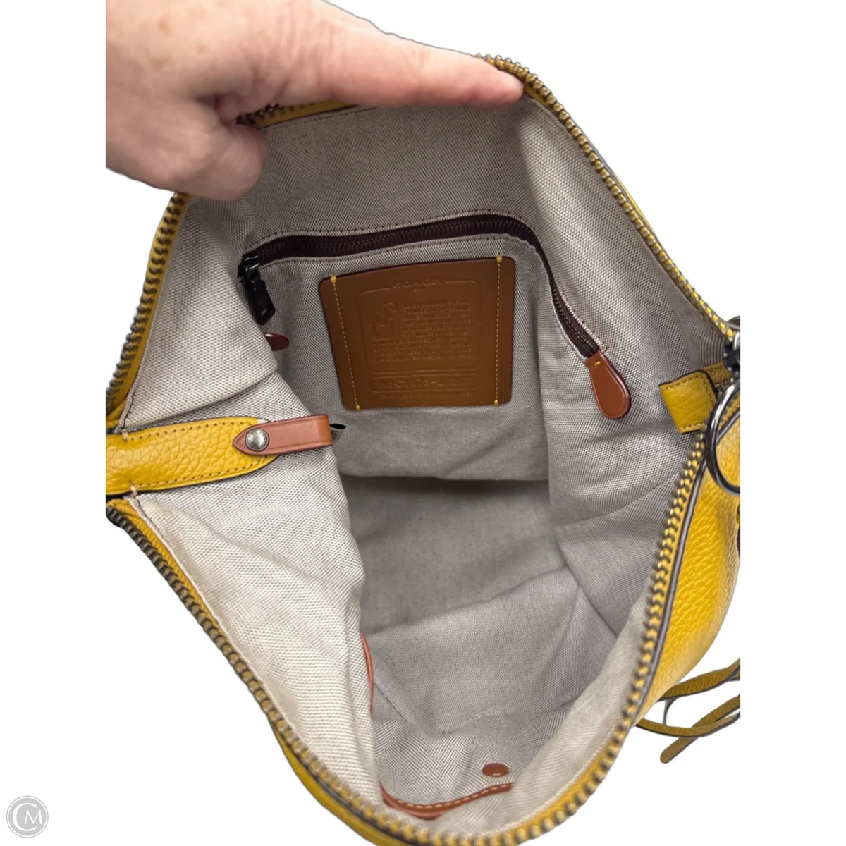 Handbag Designer By Coach, Size: Large