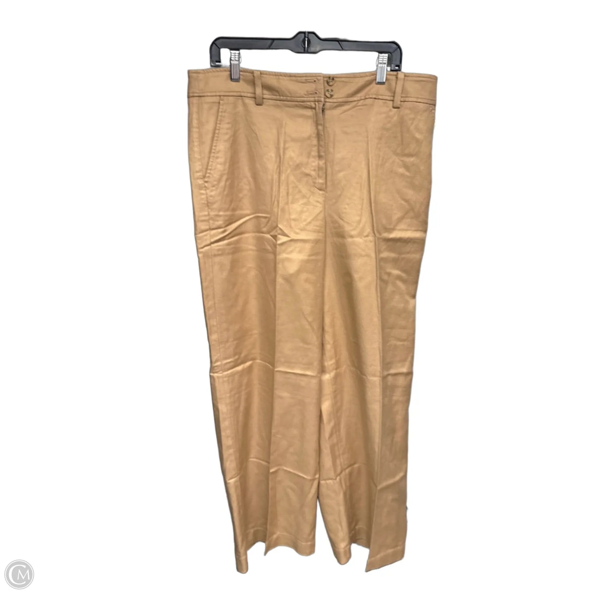 Pants Wide Leg By Talbots In Tan, Size: 14