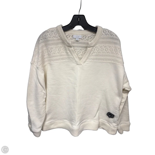 Sweater By Pure Jill In Cream, Size: M