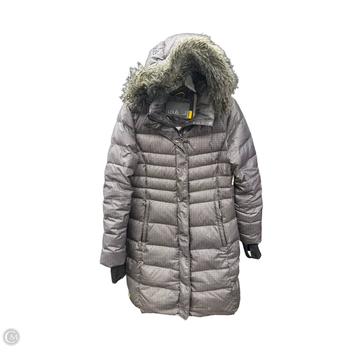Coat Parka By Lole In Grey, Size: M