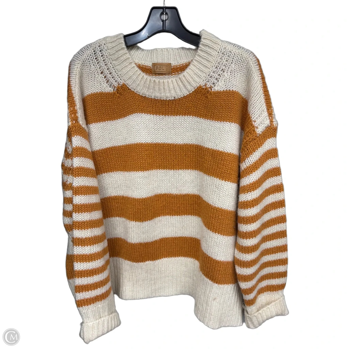 Sweater By Pol In Striped Pattern, Size: S
