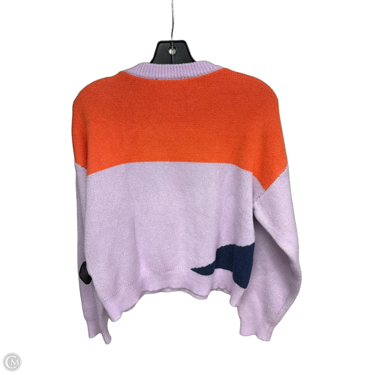 Sweater By Thml In Orange & Purple, Size: S