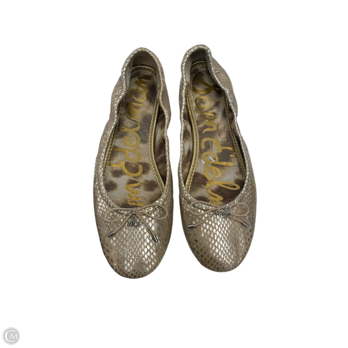 Shoes Flats Ballet By Sam Edelman In Gold, Size: 8.5
