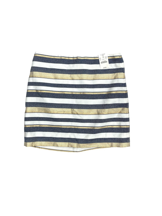 Striped Pattern Skirt Midi J. Crew, Size 2