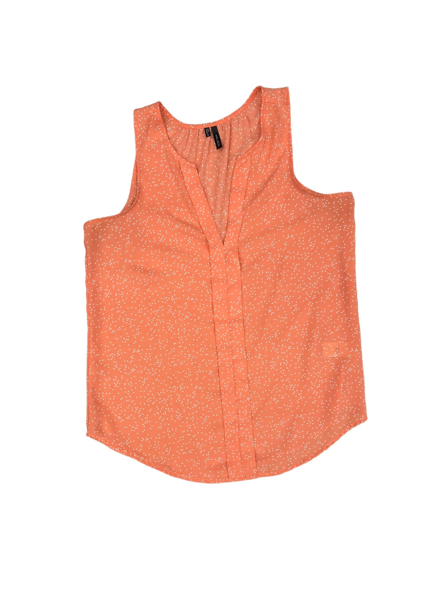 Orange Top Sleeveless Maurices, Size S