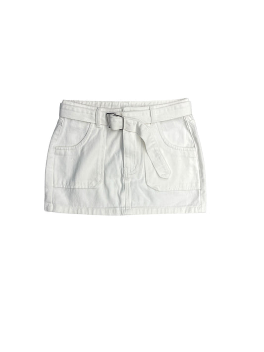 White Skirt Mini & Short Shein, Size M