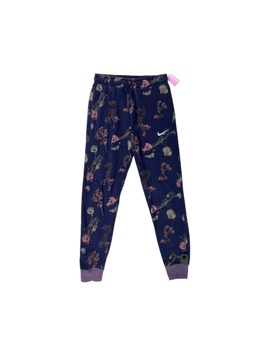 Blue & Pink Athletic Pants Nike Apparel, Size S