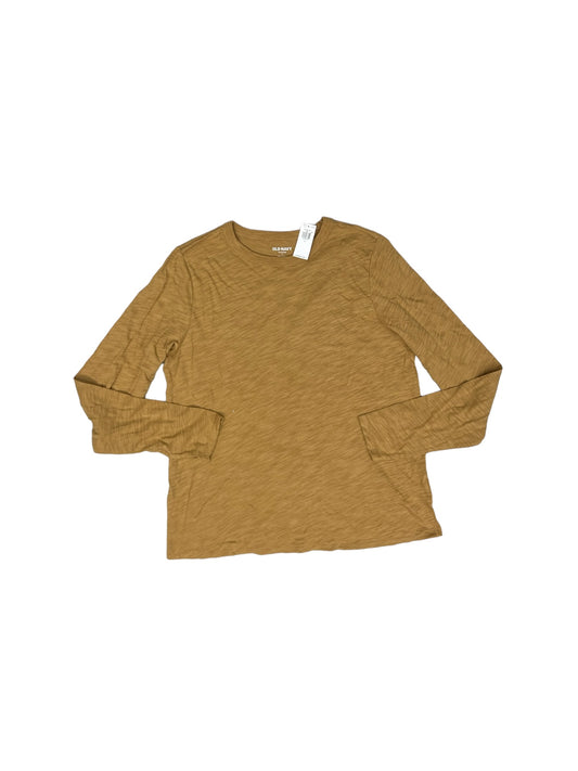 Brown Top Long Sleeve Basic Old Navy, Size S