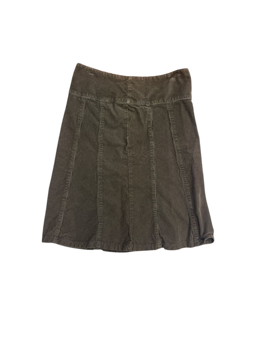 Skirt Midi By Benetton In Brown, Size: S