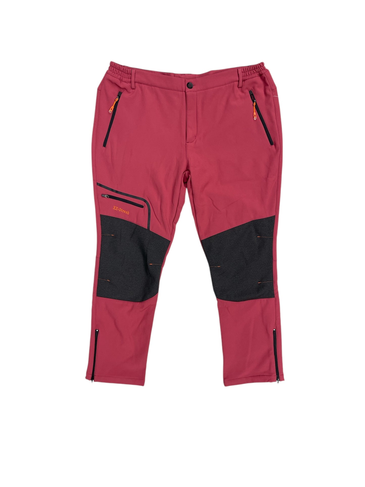 Athletic Pants By Postropaky In Pink, Size: 18