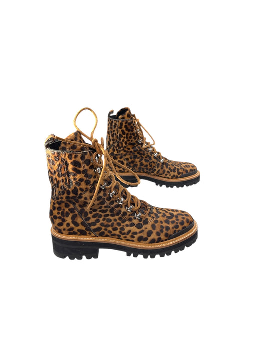 Boots Combat By Marc Fisher In Animal Print, Size: 7