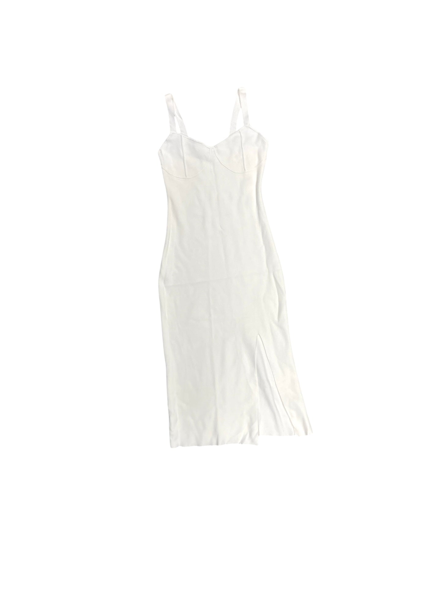 Dress Casual Maxi By Abercrombie And Fitch In Cream, Size: M