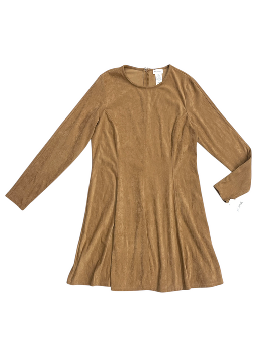 Dress Casual Midi By Arianne In Bronze, Size: M