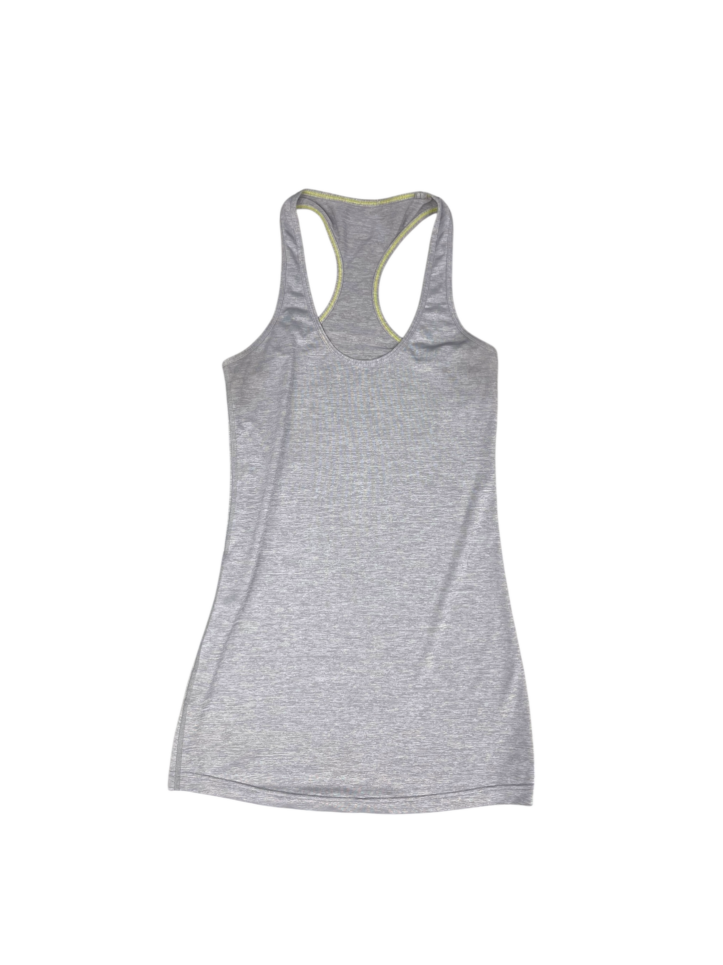 Athletic Tank Top By Lululemon In Grey, Size: Xs