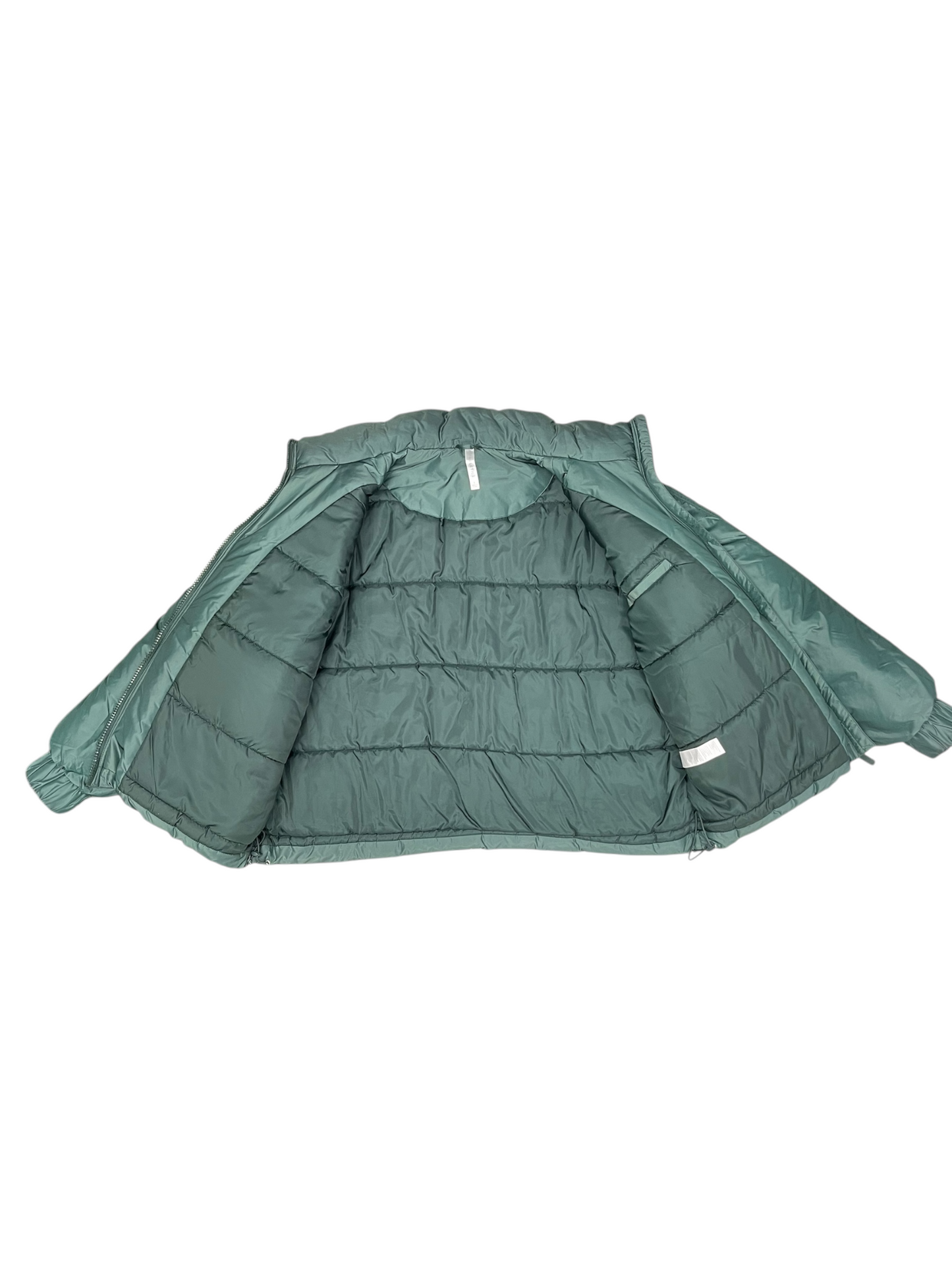 Coat Puffer & Quilted By Fabletics In Green, Size: L