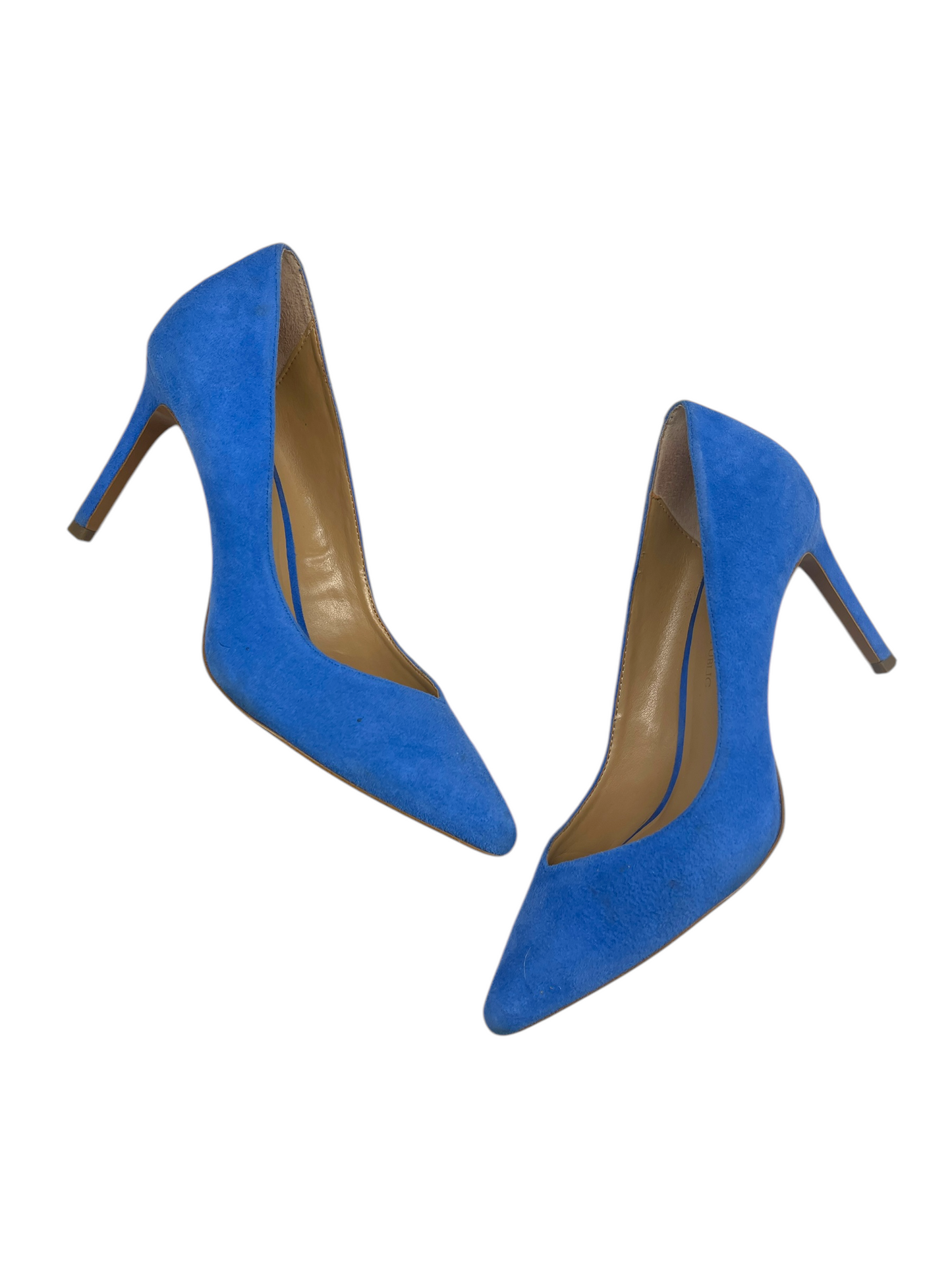 Shoes Heels Kitten By Banana Republic In Blue, Size: 6